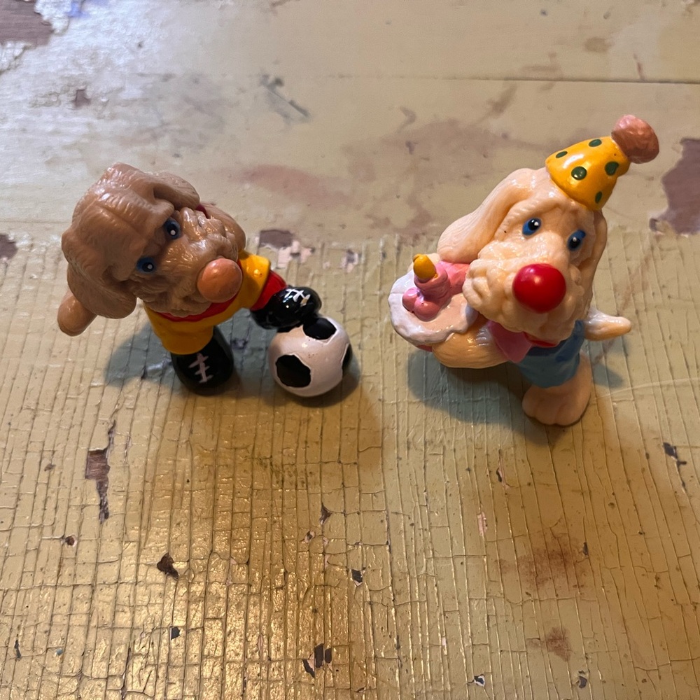 Vintage 1985 Ganz wrinkles dogs- Soccer and Party Theme